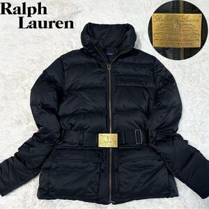 NWT Polo Ralph Lauren Women's Belted Puffer Down Jacket Coat